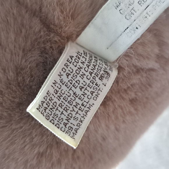 Vintage Gund Hamlet Pig Dusty Rose Plush Stuffed Animal 10" x 7" x 7" VG- 1980 - Picture 7 of 10